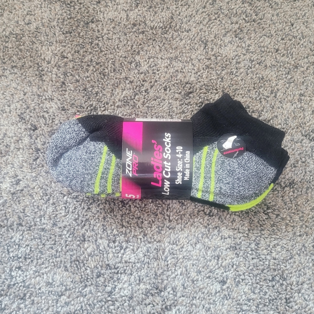 Zone Pro Ladies Low Cut Socks